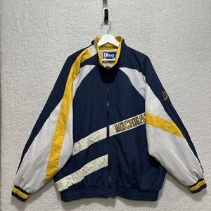 Vintage University Michigan Wolverines Pro Player Jacket 90s Sz XL Football NCAA
